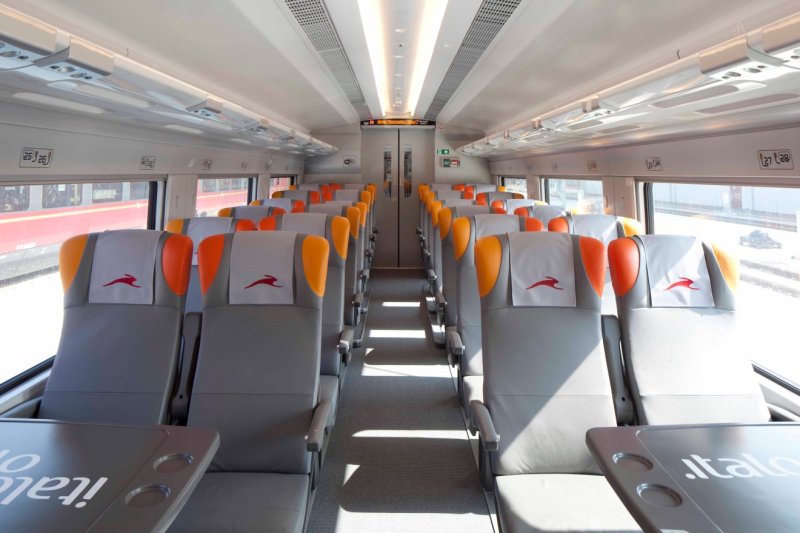 Скоростной поезд Italo вагоны