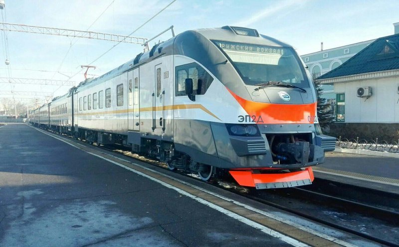 Электропоезд Ласточка Новосибирск