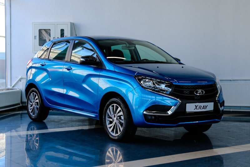 Lada XRAY синий 2020