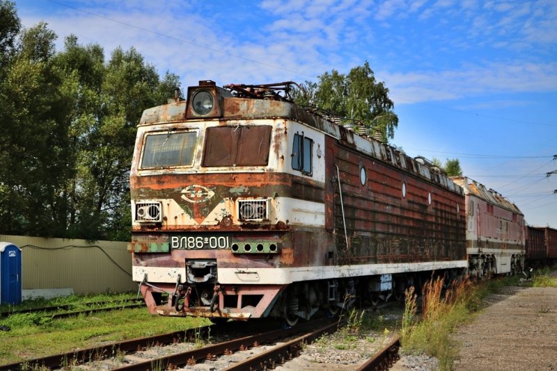 Вл86ф электровоз