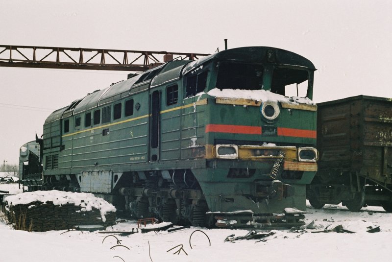 Списанные тепловозы 2тэ116