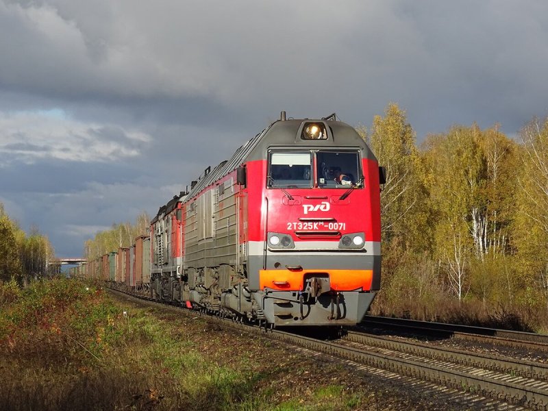 Тепловоз ТЭ 25 км