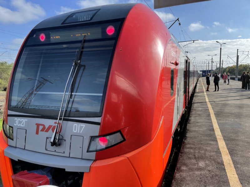 Электричка Ласточка Тольятти Самара