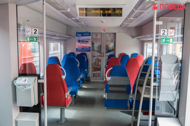 Поезд Ласточка Адлер