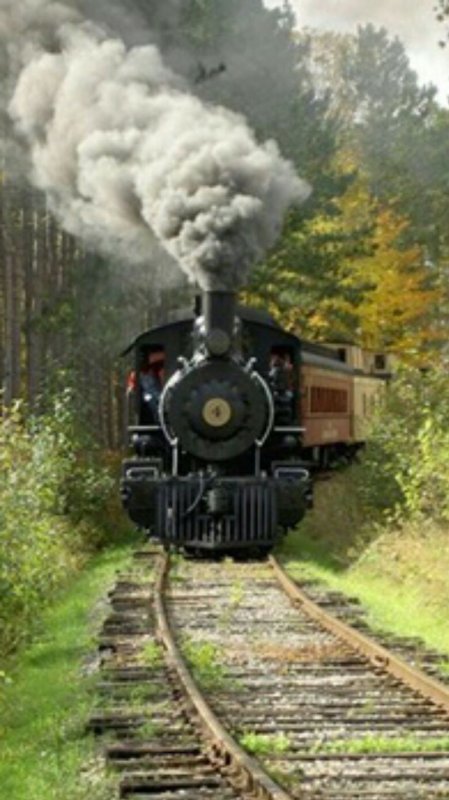 Старый поезд