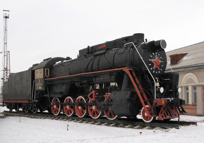 Паровоз-памятник "л-1699"