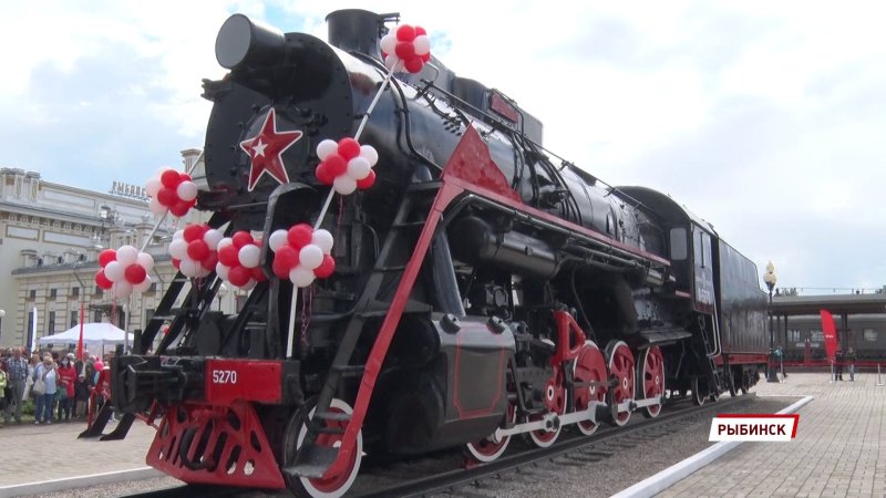 Ретро поезд Ярославль Кострома