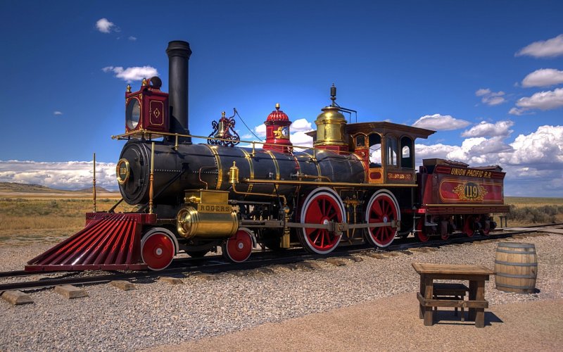Паровый Локомотив “Steam Wagon”