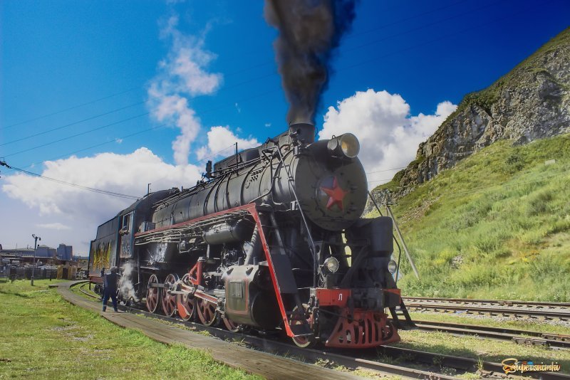 Паровоз л3516
