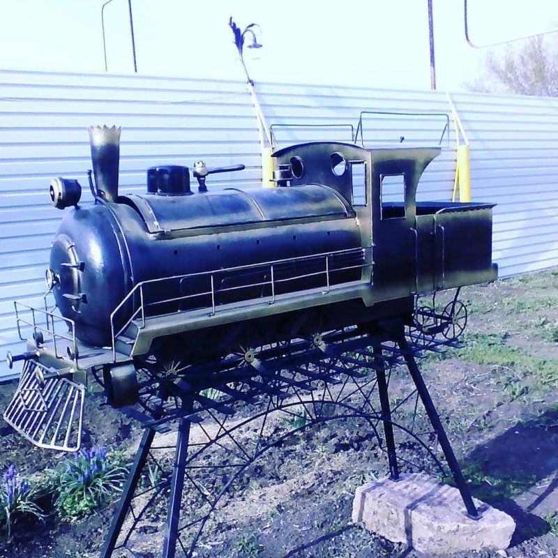 Мангал паровоз купить в Челябинске