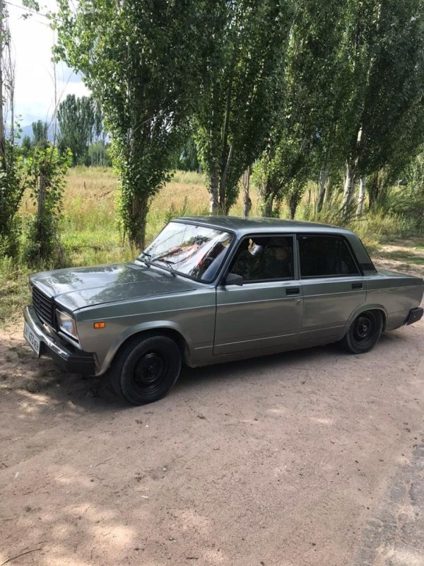 ВАЗ 2107 цвет мокрый асфальт
