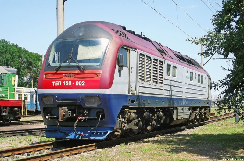 Тэп150 тепловоз кабина