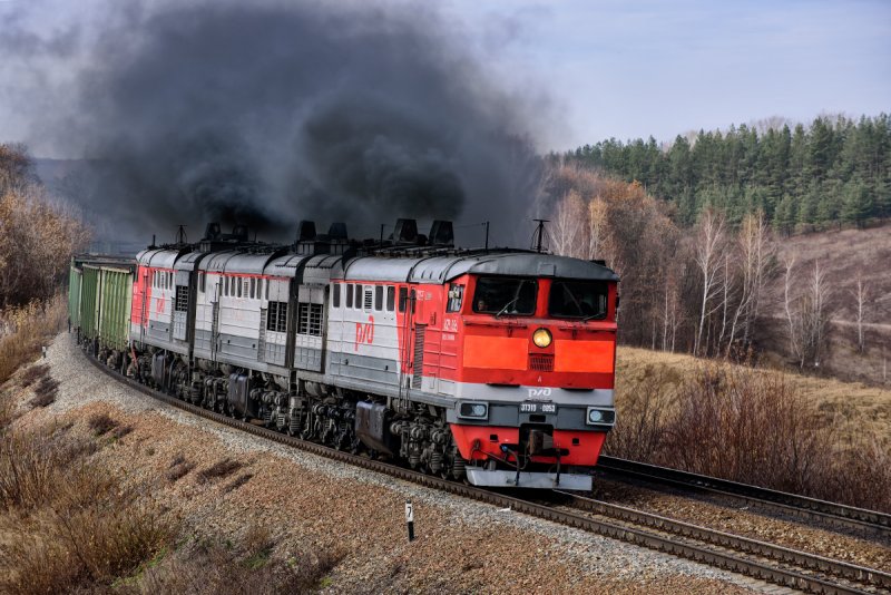Локомотив тепловоз электровоз