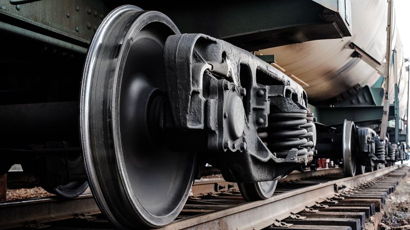 ЖД колесная пара полувагона