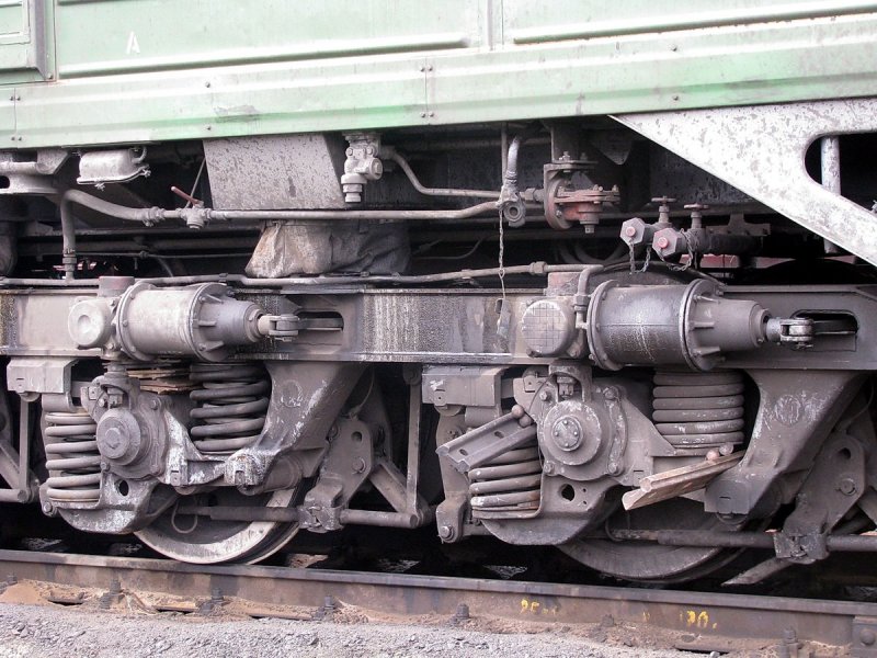 Колёсная пара тепловоза 2тэ116
