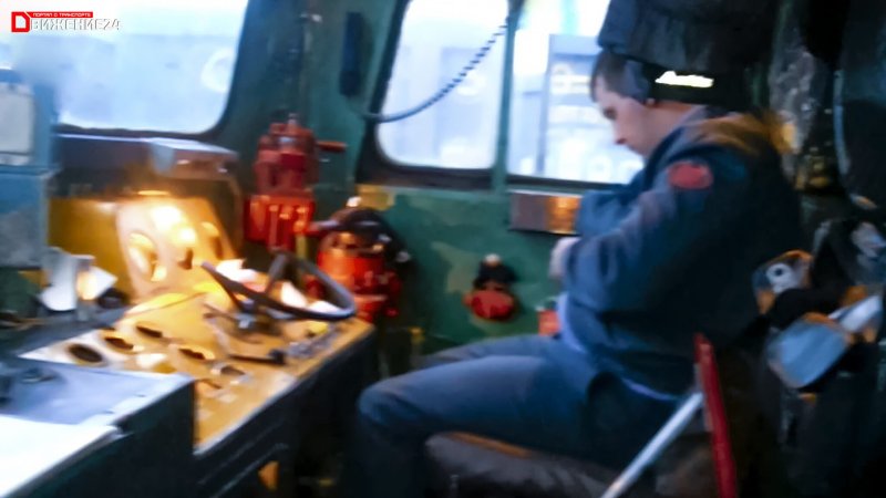 Буржуйка в кабине Локомотива