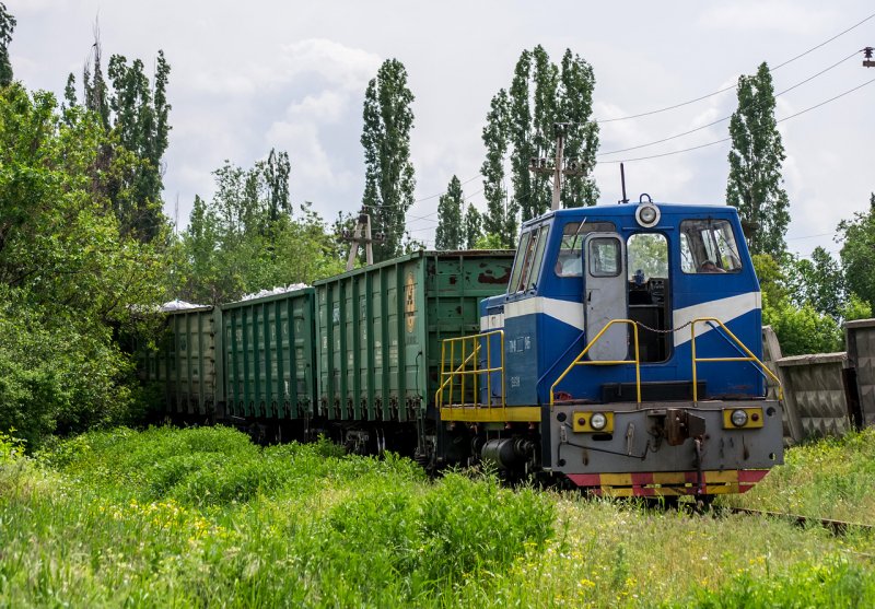 Тепловоз-снегоочиститель ТГМ 40с