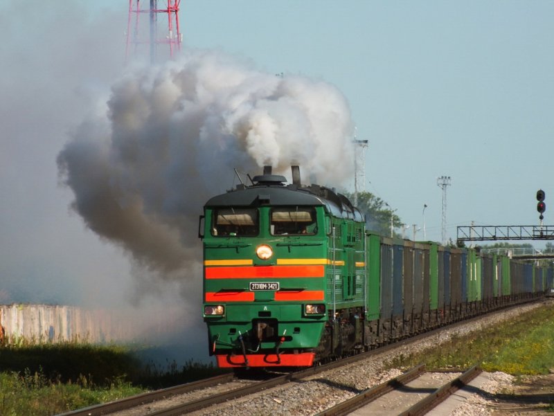 Тепловоз 2тэ10м пассажирский