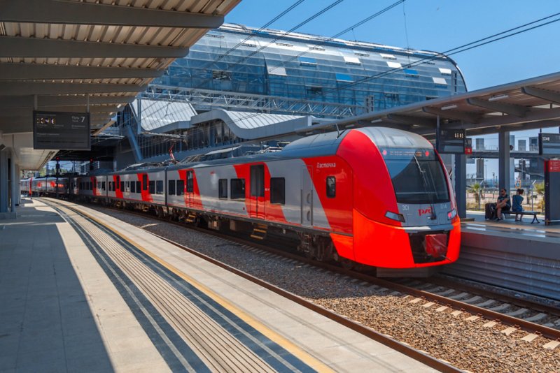 Красивый поезд