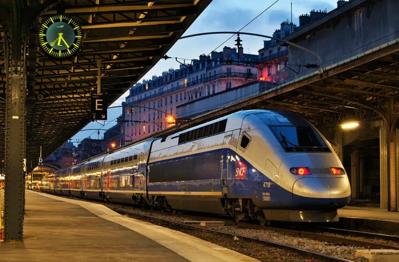 Скоростной поезд TGV Франция