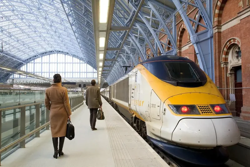 Eurostar поезд Париж Лондон