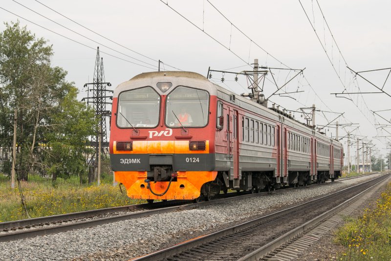 Электропоезд эд9мк 0126