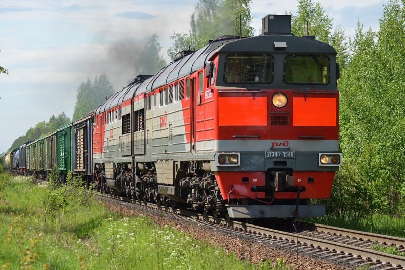 Тепловоз 2тэ116 РЖД