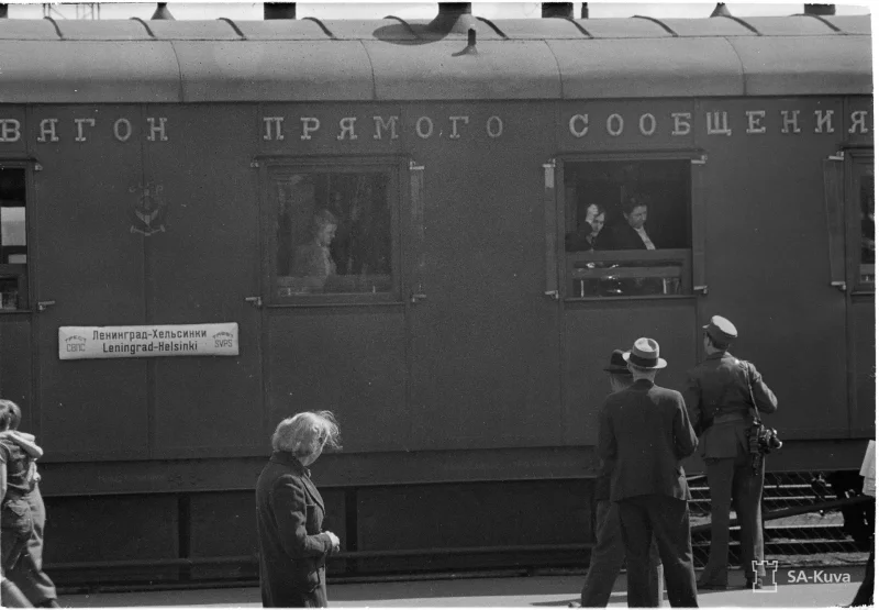 СССР вокзал 1941 вагоны