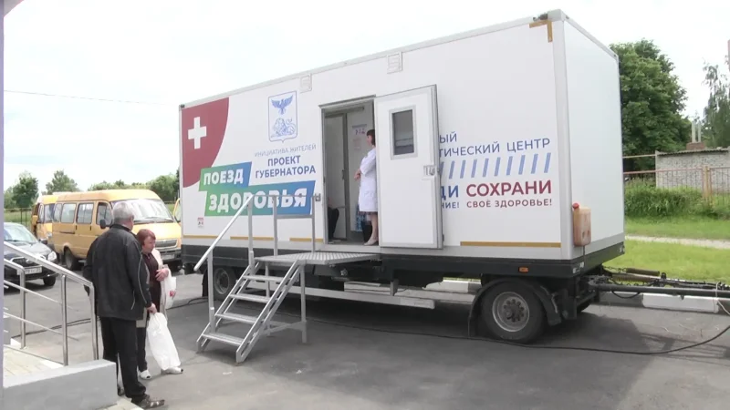 Поезд здоровья г Белгород