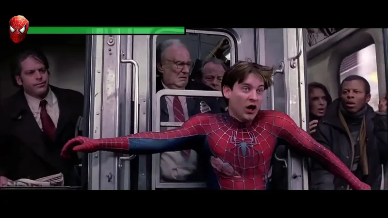 Spider man 2 Train Scene