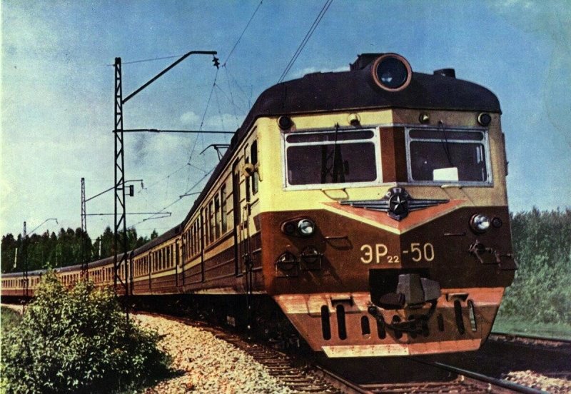 Эр22 электропоезд Нахабино