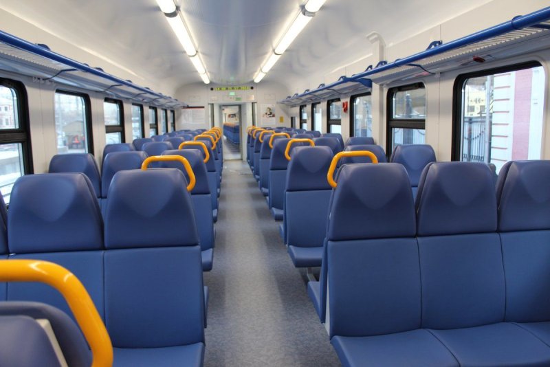 Новые электрички эп3д