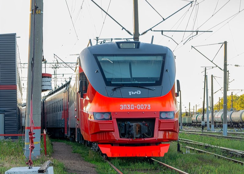 Октябрьская железная дорога пассажирский электровоз