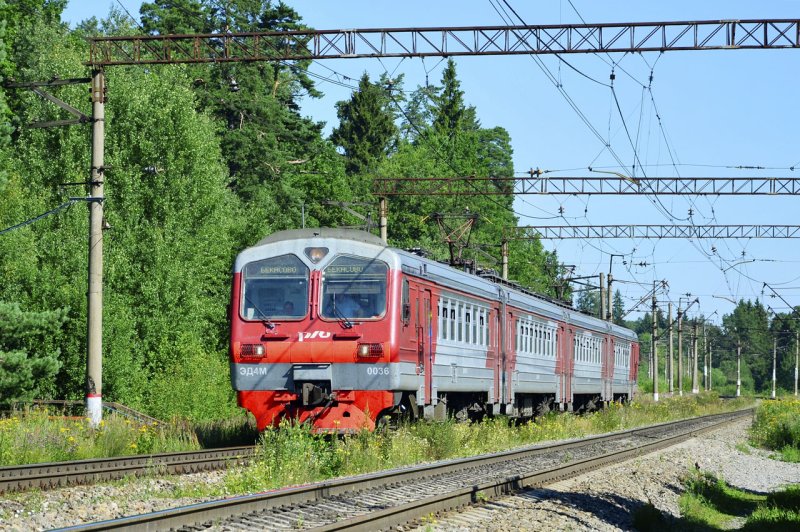 Электропоезд Москва 2022