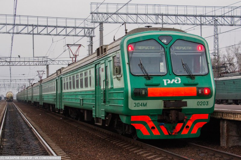 Эп3д электропоезд