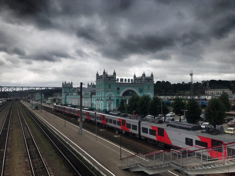 Пригородный ЖД вокзал Смоленск