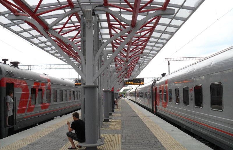 Киевский вокзал перроны