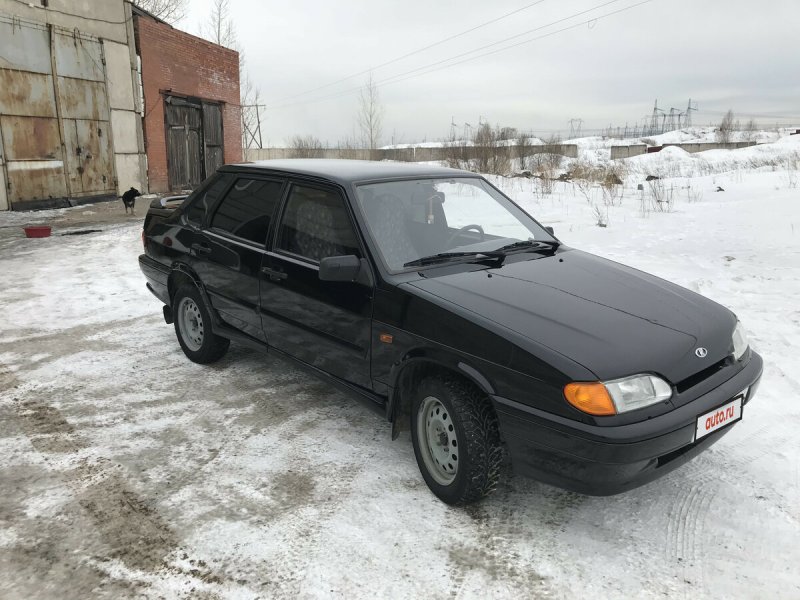 ВАЗ 2115 черная новая