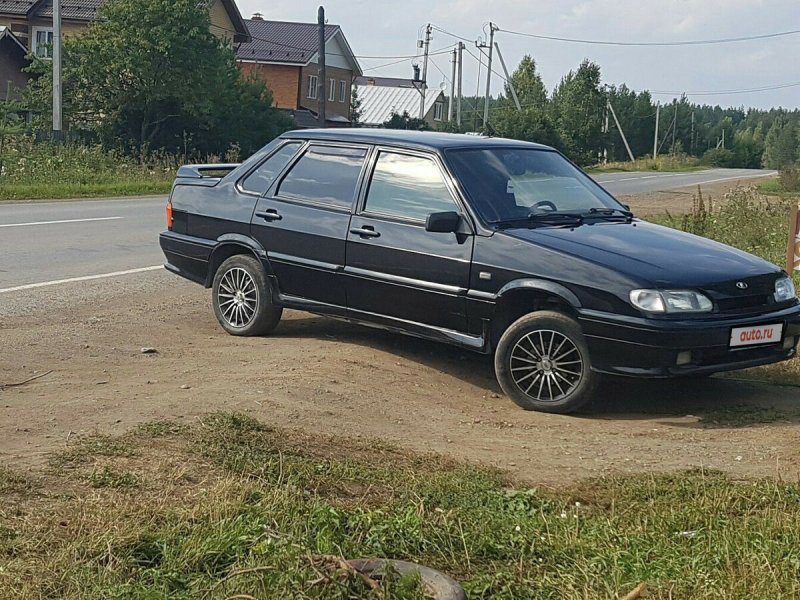 Лада 2115 черная