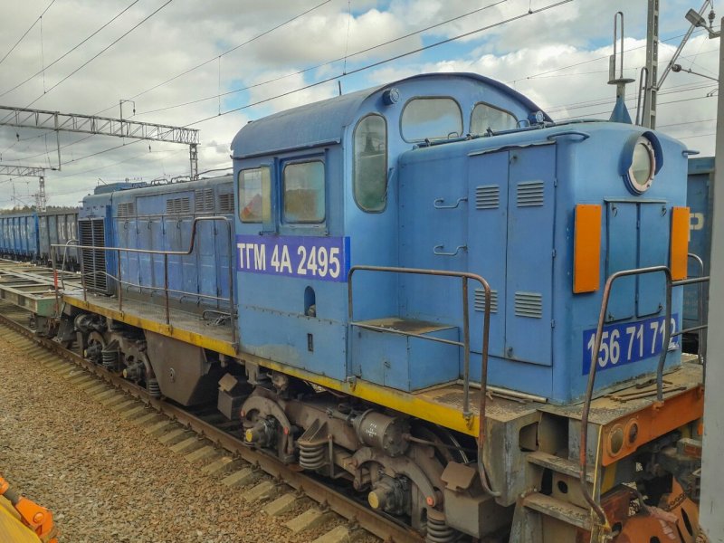 Тепловоз ТГМ 4б УГМК