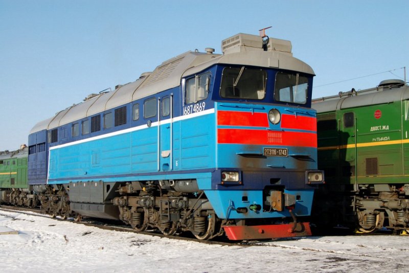 Тепловоз Советский 2тэ116а