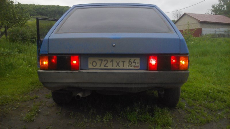 Лада 2109 сзади