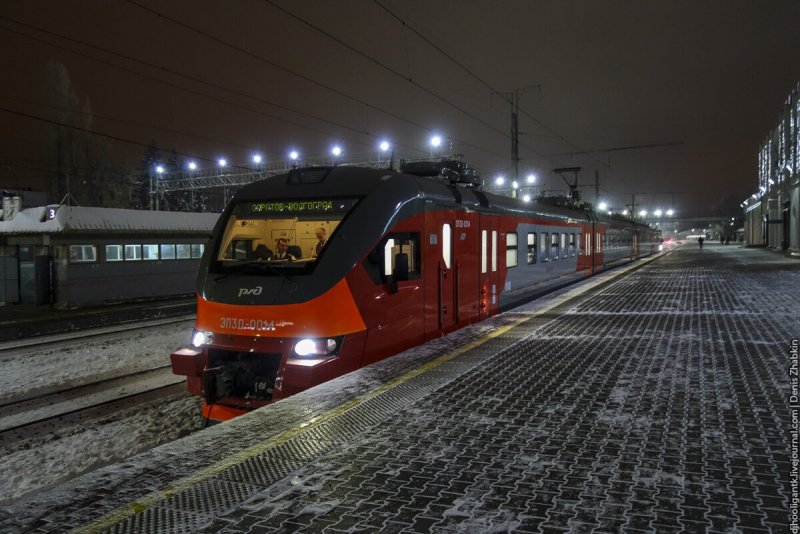 Электропоезд Саратов Волгоград