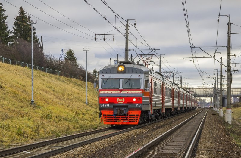 Эт2м в депо Крюково