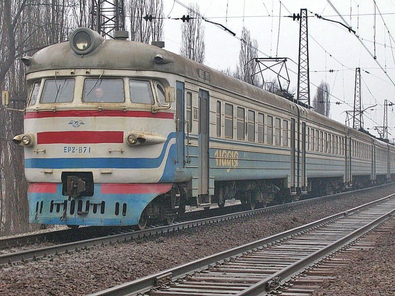 Советская электричка эр2