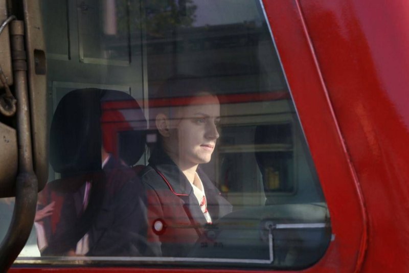 Женщина машинист