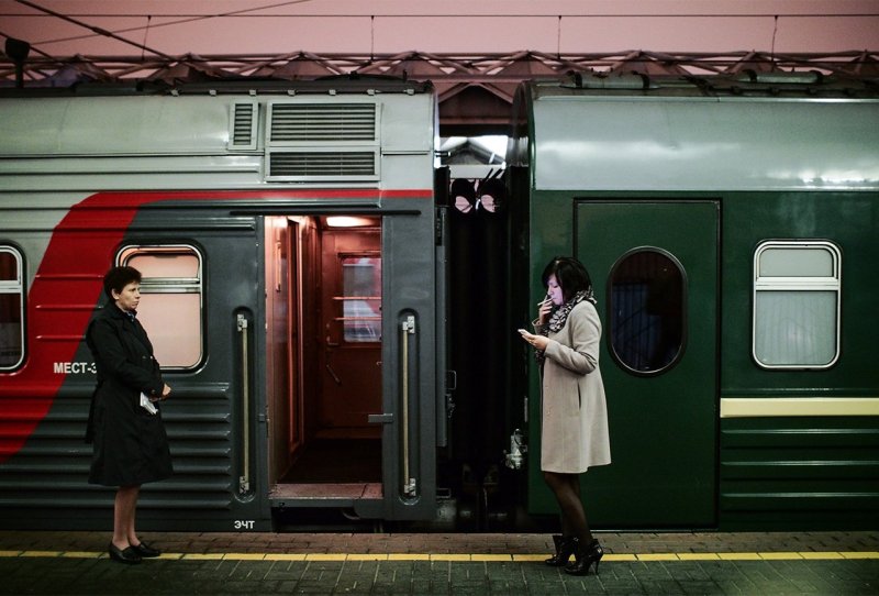 Двери электрички