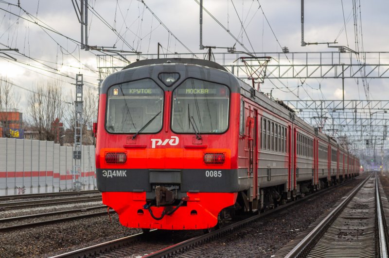Электропоезд эд4м Горьковское направление
