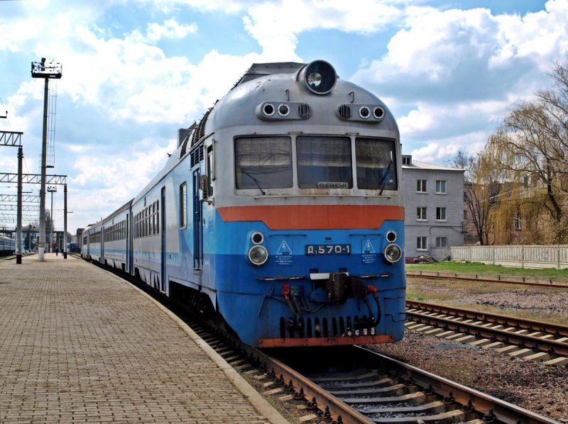 Дизель поезд США