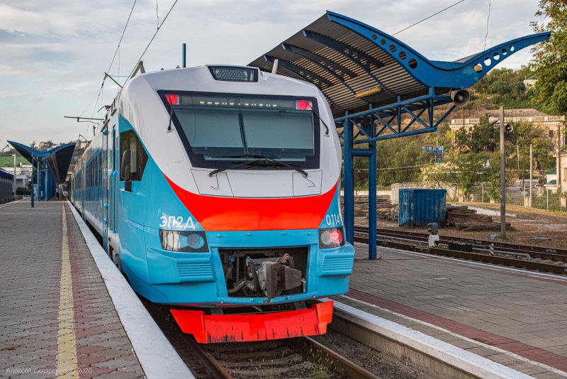 Электрички в Крыму